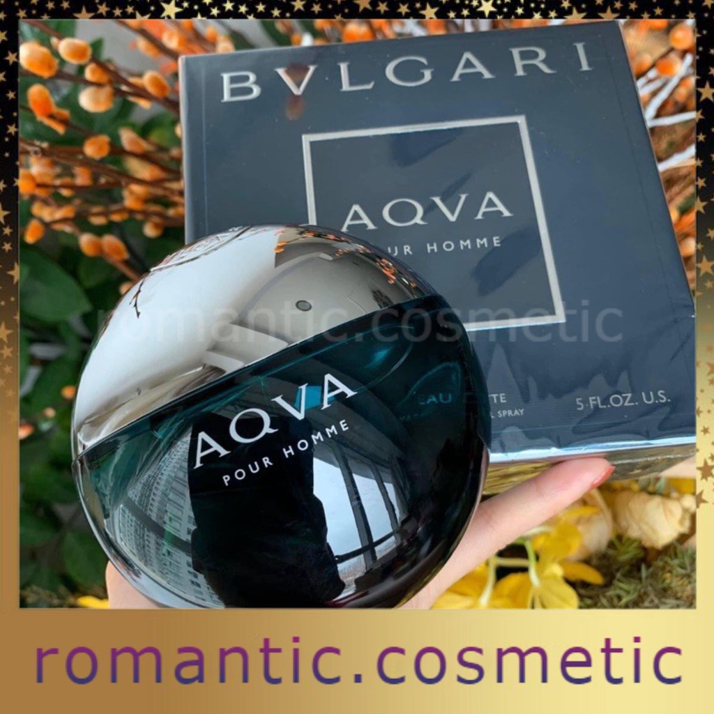 👑 L&G 💄 Mẫu thử nước hoa bvl aqva dạng xịt. [BEST]
