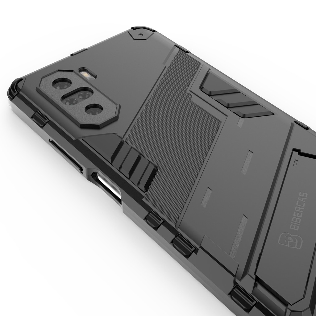Ốp lưng Redmi K40 / K40 Pro / K50 / K50 Pro / Redmi K40s / Poco F3 / K60 / K60 Pro Iron Man Ver 2 chống sốc giá đỡ