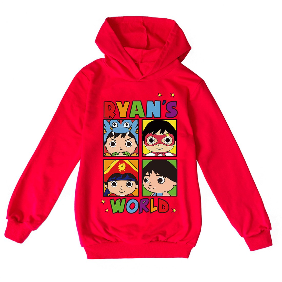 Áo Hoodie Họa Tiết Hoạt Hình Ryan Toys Review Thời Trang Cho Béw1038