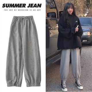Quần Jogger Nữ Dài Ống Rộng Có Bo SIMPLE Ulzzang (ẢNH THẬT)