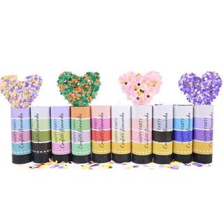 Ống Pháo xoay phụt giấy confetti kim tuyến vui nhộn nhiều màu cho tiệc sinh nhật,lễ cưới,party