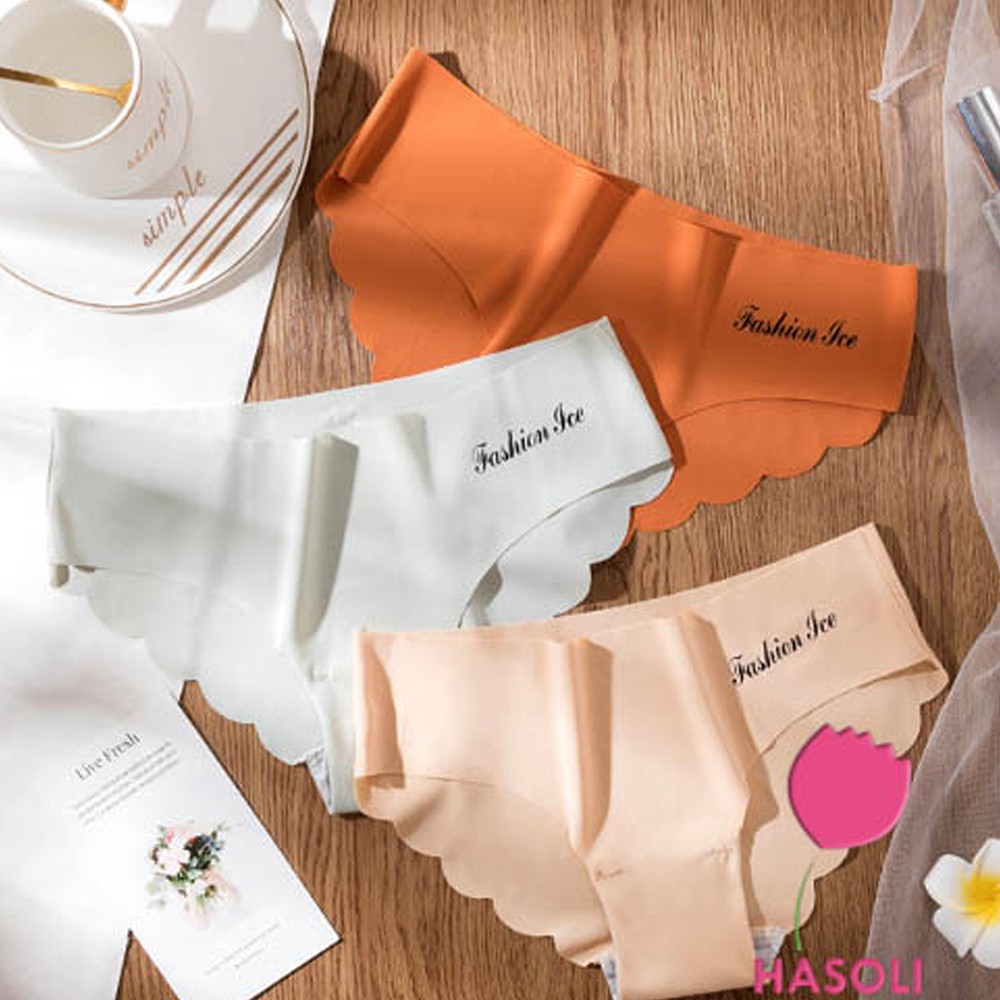 Quần lót nữ đẹp FREESHIPQuần Lót Nữ Đúc Su Thun Lạnh-Không Đường May bỏ sỉ Đồ lót