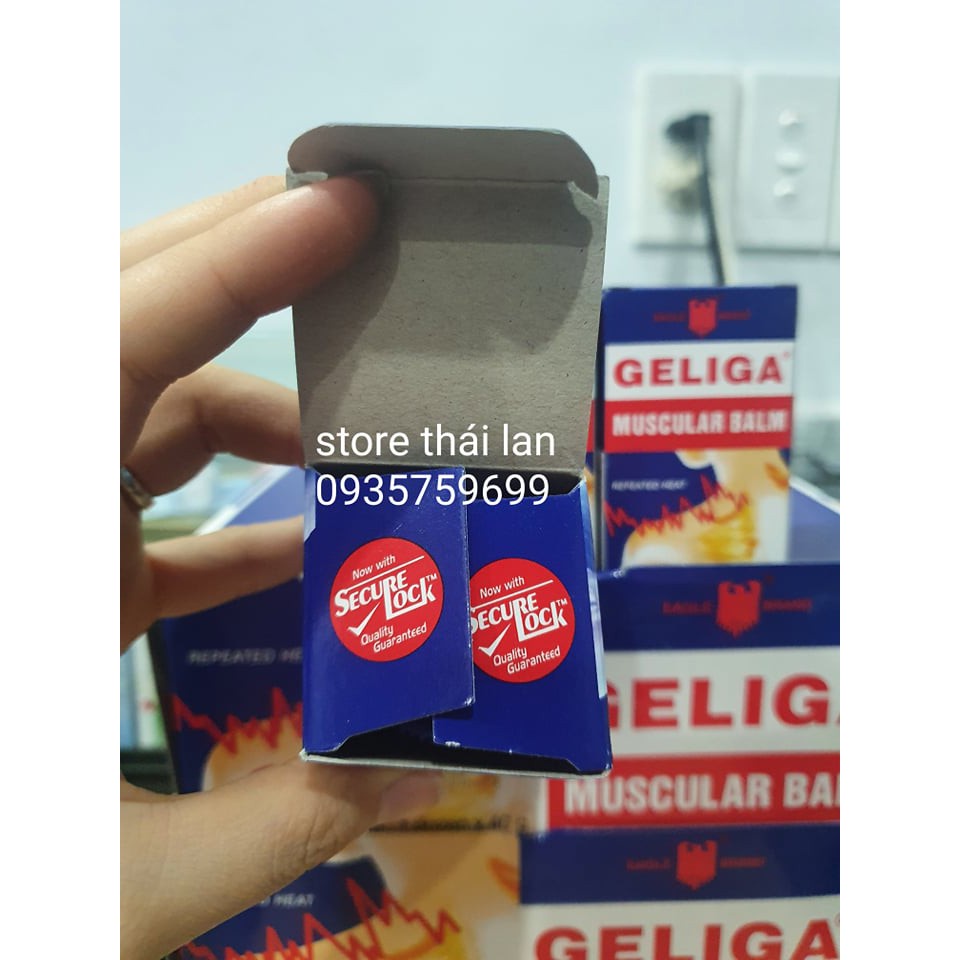 [COMBO 12]Dầu cù là lửa Geliga Muscular Balm 40gr