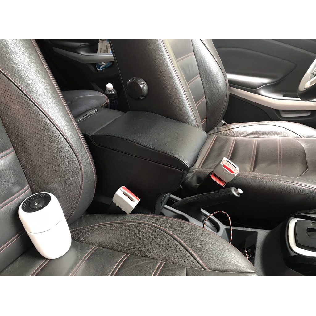Bệ tì tay Ecosport Kibbet loại 1490 không khoan vít - Hộp tỳ tay đa năng hàng theo xe - Tự lắp đặt - Có cổng USB