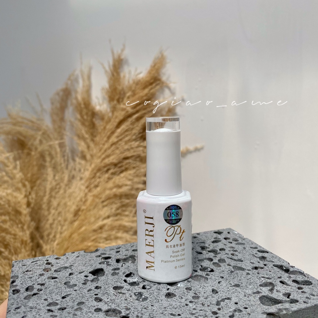Sơn Gel Thạch Đỏ Meji