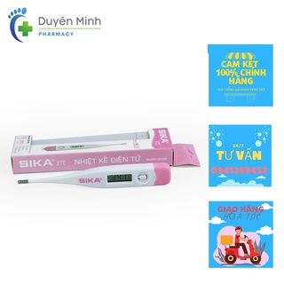 NHIỆT KẾ ĐIỆN TỬ SIKA HỒNG CHO KẾT QUẢ NHANH VÀ CHÍNH XÁC