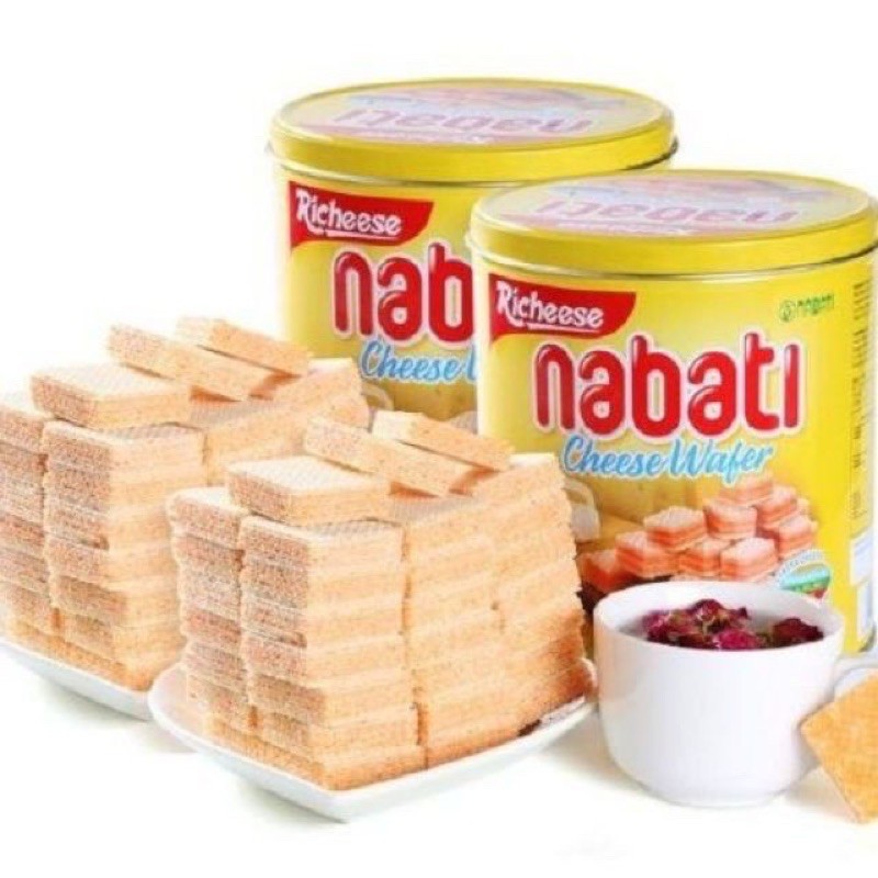 Bánh Nabati cheese lon tròn Tican