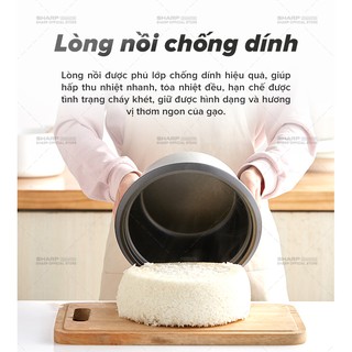 Nồi Cơm Điện Sharp KSH-228SNV 2.2L