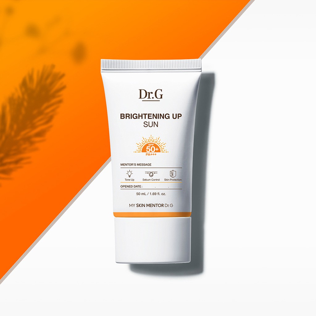 [Hàng mới về] Kem chống nắng làm sáng SPF50 + PA +++ Dr.G 50ml