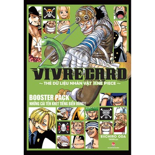 Sách vivre card - thẻ dữ liệu nhân vật one piece pack 2 - nxb kim đồng