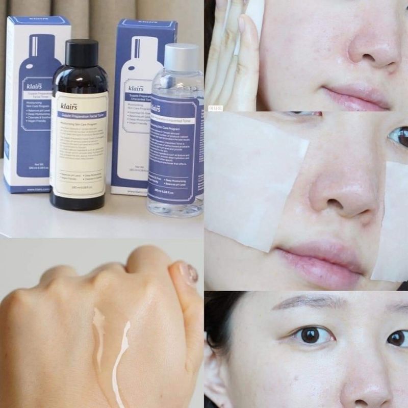 Nước Hoa Hồng DEAR KLAIRS SUPPLE PREPARATION USCENTED