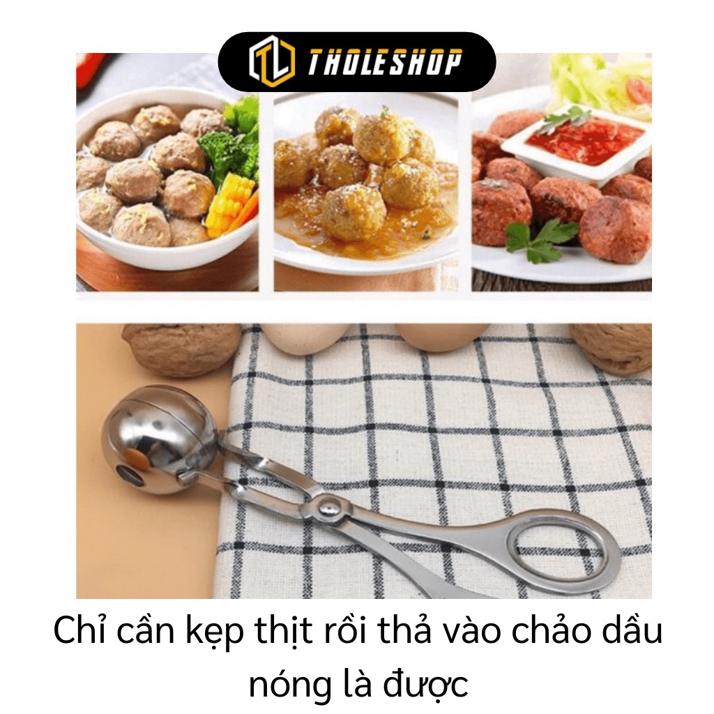 GIÁ SỈ Dụng cụ kẹp chả viên, thịt viên, tiện dụng, thích hợp với người phụ nữ nội trợ, tiết kiếm thời gian 5735