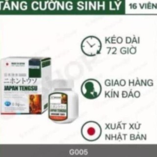 Tengsu Japan Cao Cấp Nhật Bản 16viên [Chính Hãng]