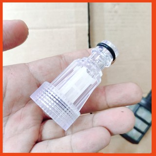 Đầu lọc nước - cút nước máy rửa xe có màng lọc