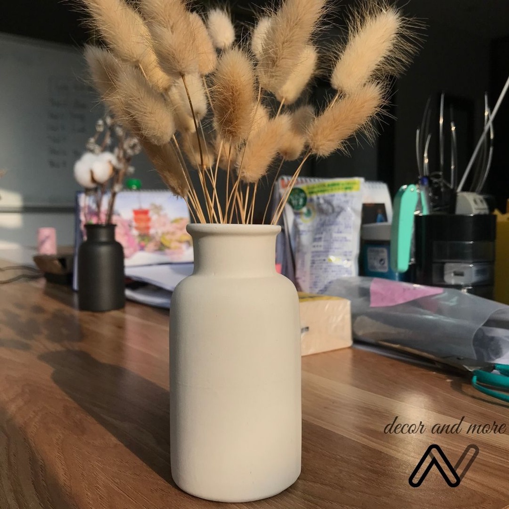 Lọ hoa gốm sứ Bát Tràng, bình gốm cao cấp trang trí nhà cửa decor chụp ảnh