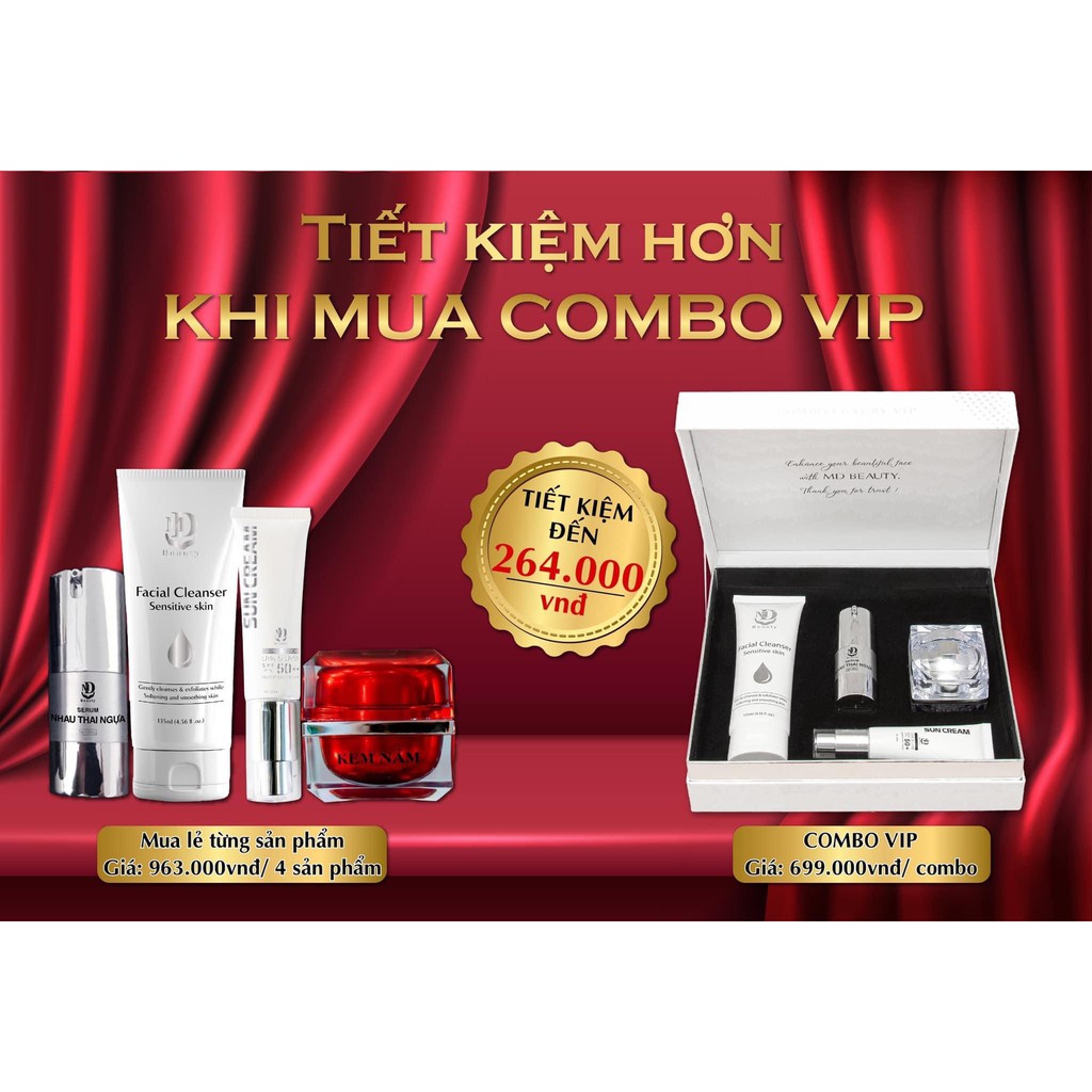 [ CHÍNH HÃNG] COMBO LUXURY VIP - DƯỠNG DA TRẮNG DA DƯỠNG ẨM DA