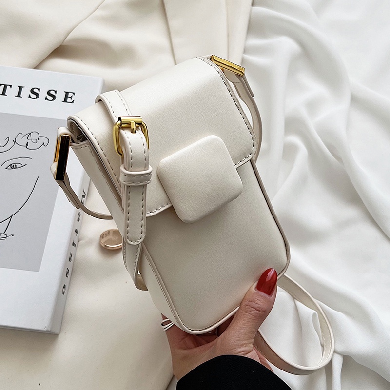 IELGY Túi Đựng Điện Thoại Đeo Chéo Dễ Phối Đồ Thời Trang Cho Nữ