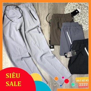 Quần Dài Thể Thao Nam ❤️ FREESHIP ❤️  Quần Dài Thể Thao Nam  VNXK Chất Liệu Dù Lạnh Co Dãn 4 Chiều Cao Cấp