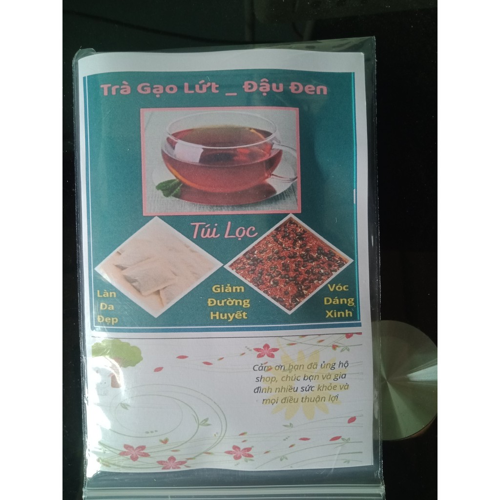 Trà Gạo Lứt Đậu Đen - túi dùng thử- 10 Túi Lọc | BigBuy360 - bigbuy360.vn
