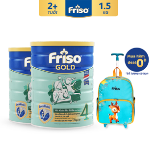 Combo 2 Lon Sữa Bột Friso Gold 4 (1500G/Lon)