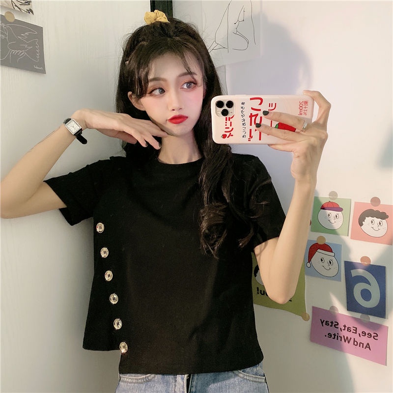 Áo Thun Ngắn Tay Dáng Rộng Hàn Quốc JL-TX-332