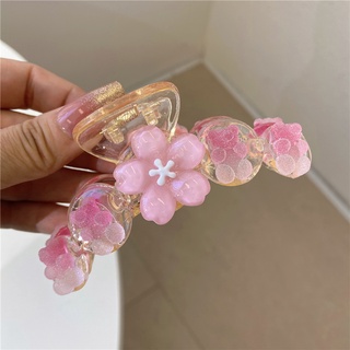 Kẹp Tóc Cỡ Lớn Hình Cá Mập Dễ Thương Cho Nữ