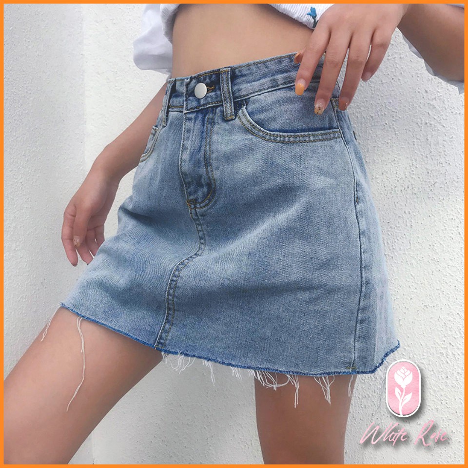 Chân Váy Jean Thời Trang Nữ Phong Cách Hàn Quốc (có đánh giá) | BigBuy360 - bigbuy360.vn