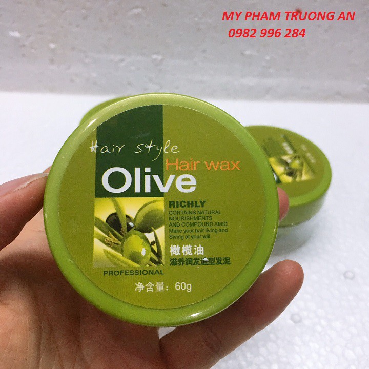 Sáp vuốt tóc nam Olive