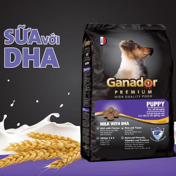 Thức ăn cho chó con Ganador puppy túi 3kg