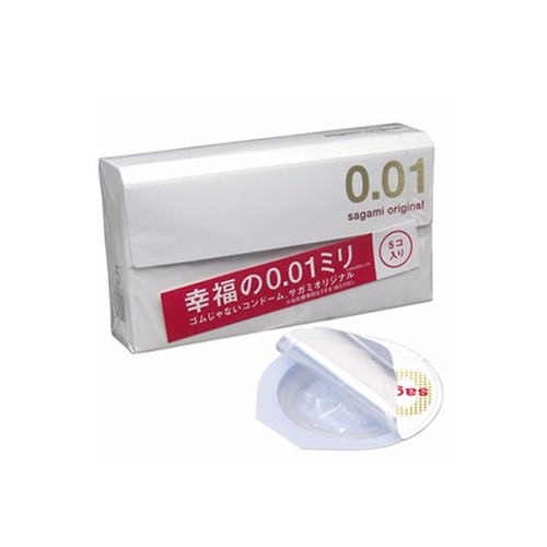 Bao cao su Original 0.01 (5 cái) - Siêu mỏng