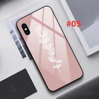 Ốp lưng kính Samsung Galaxy Note 8 Note 9 Note 10 Note 10 Plus in hình HOA