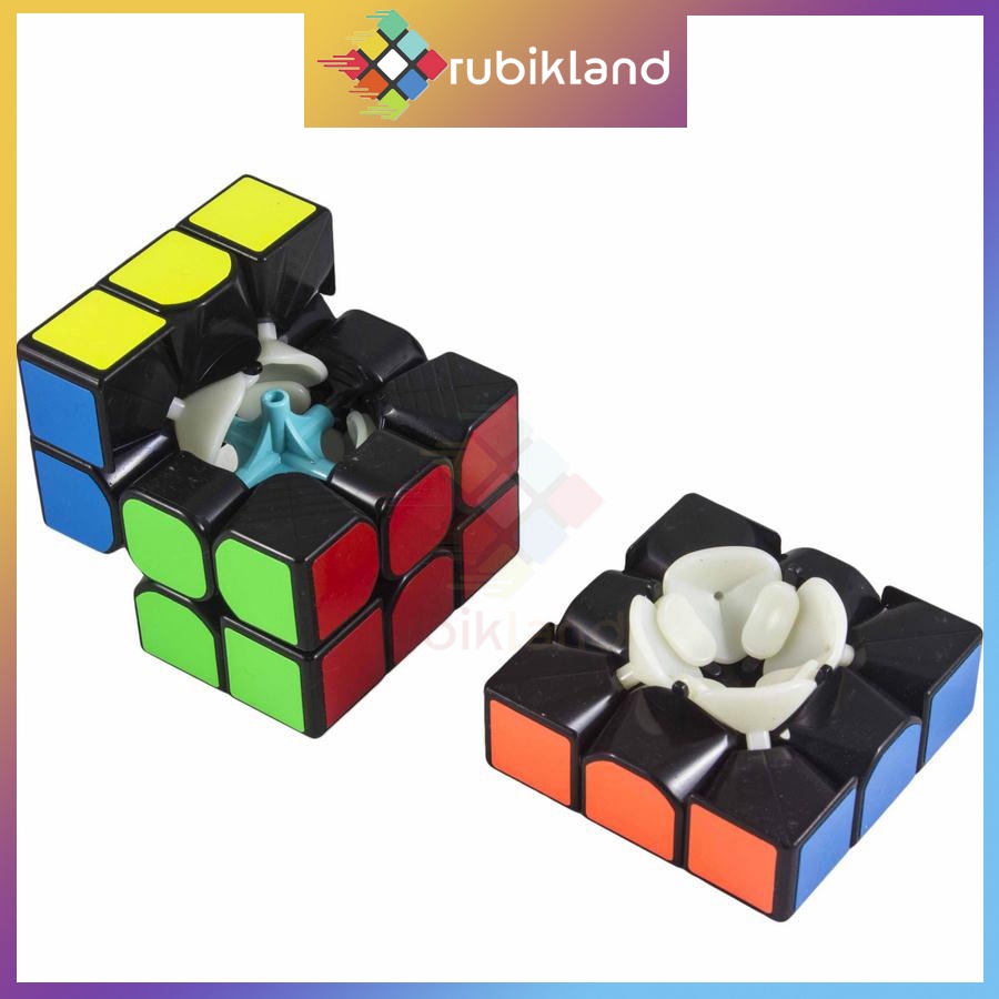 Rubik 3x3 MoYu MF3RS RS3 Rubic 3 Tầng Stickerless Viền Đen Khối Lập Phương 3x3 Đồ Chơi Trí Tuệ