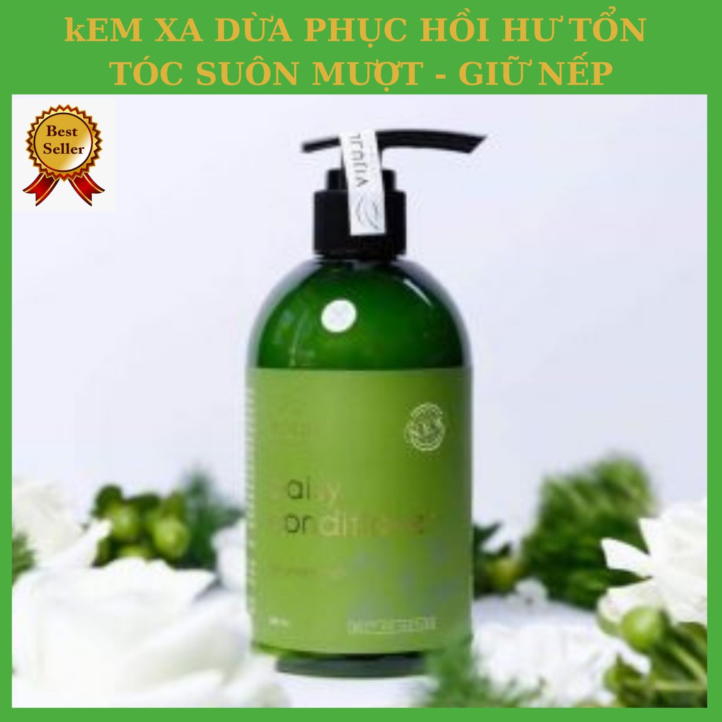 Dầu xả dừa ủ tóc Daisy phục hồi tóc hư tổn khô sơ, dập nát, tóc tẩy, uốn, nối tóc, làm tóc suôn mượt, giữ nếp 24h