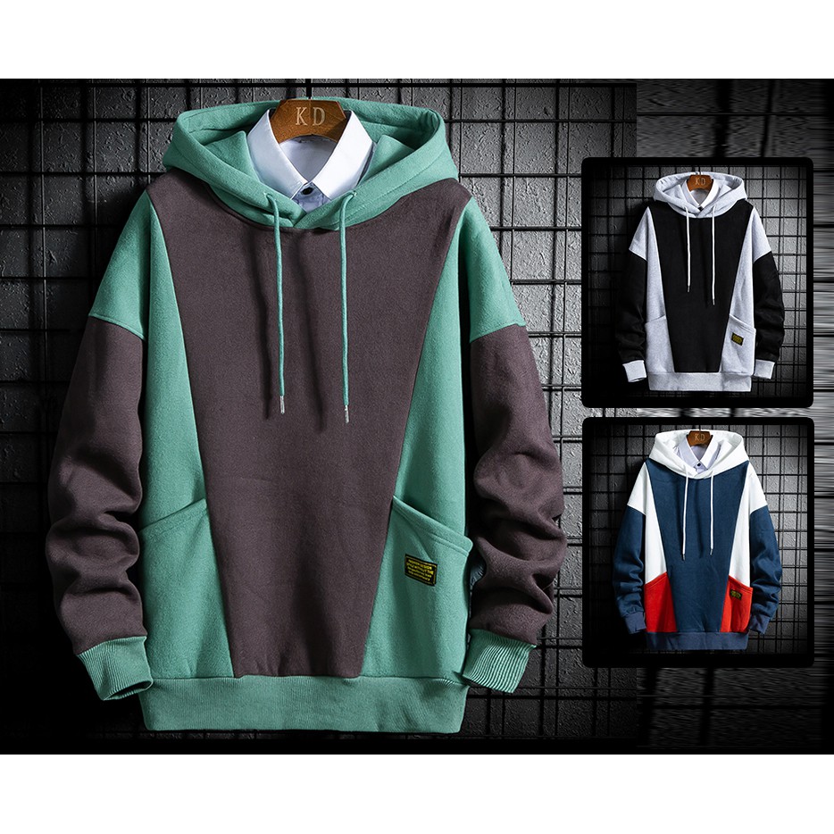 Áo Hoodies Nam Dài Tay Phối Màu Cá Tính Thời Trang Zenko TOP NAM 1000115 | BigBuy360 - bigbuy360.vn