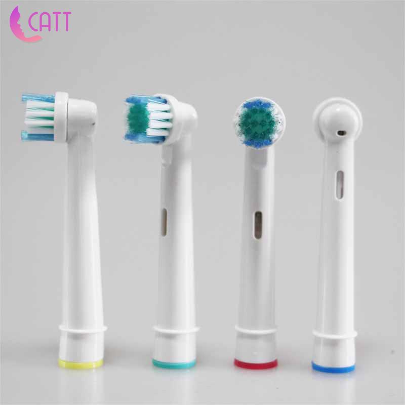 [Hàng mới về] Bộ 4 đầu thay thế tiện lợi cho bàn chải đánh răng điện