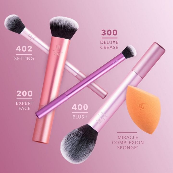 Bộ cọ và mút trang điểm Real Techniques Everyday Essentials Set