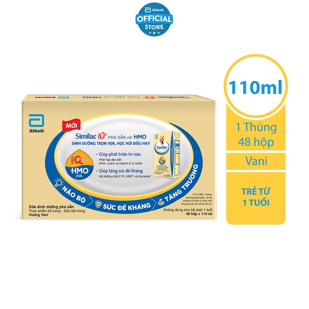 Thùng 48 Hộp Sữa Nước Similac Gold Label 110Ml/Hộp