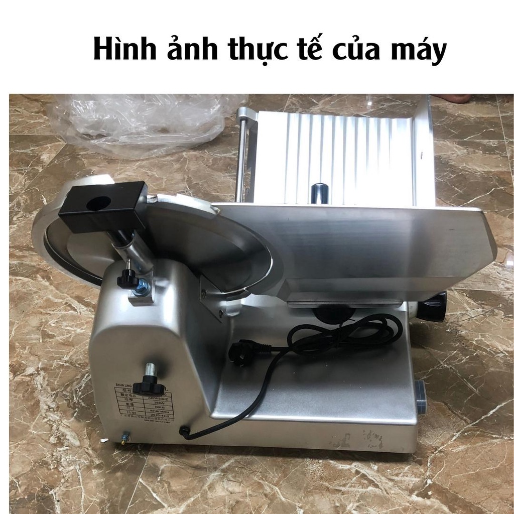 Máy thái thịt chín, thịt đông lạnh 300ES_Thái Thịt Chín, Củ Quả, Bánh Mỳ, Giò Chả_BH chính hãng
