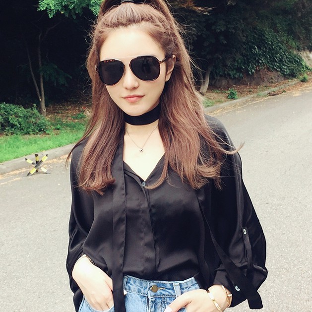 Dây chuyền nữ mạ bạc 925 hạt đậu may mắn thời trang hàn quốc trang sức CINLA DC001