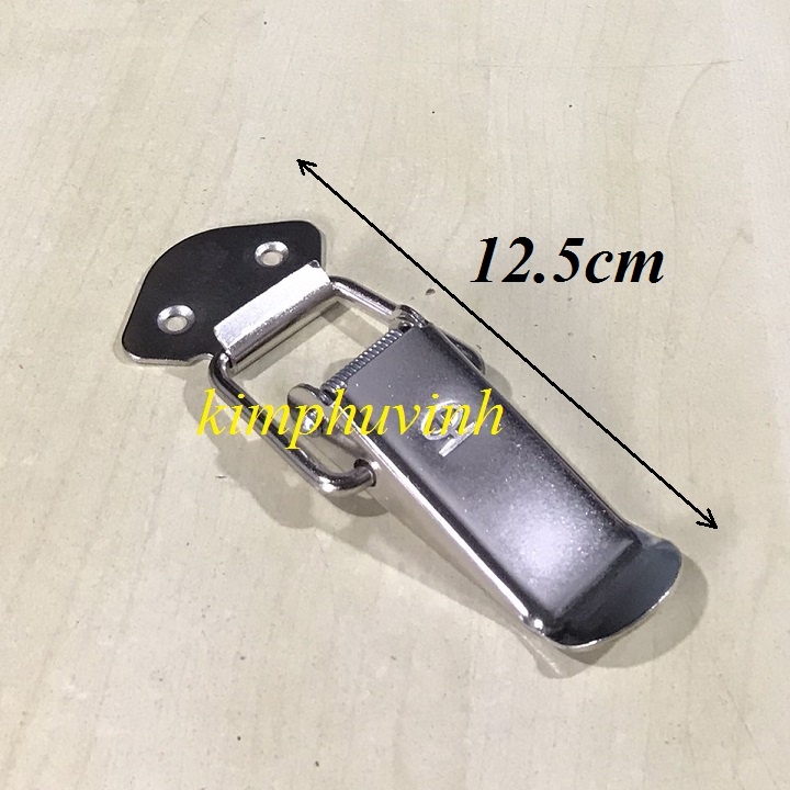 01 CÁI - 12.5CM CHỐT KHÓA VALI - LẤY MÓC HÒM GỖ - KHÓA GÀI HỘP GỖ