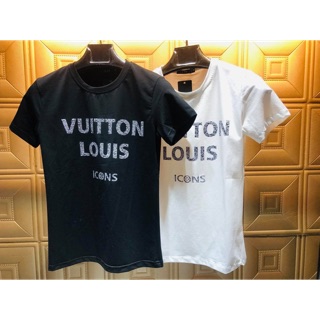 Áo phông lv chữ ngực