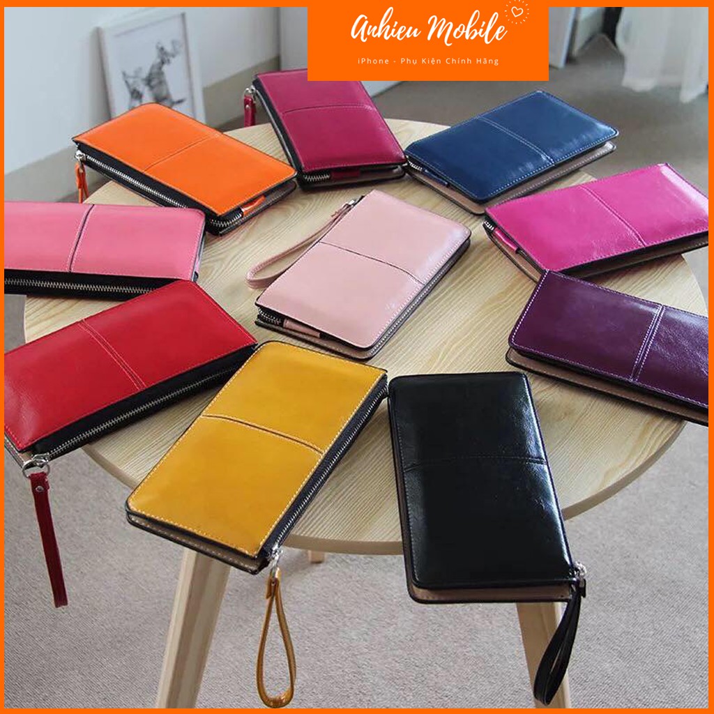 Ví Nữ Cầm Tay Dáng Dài Thời Trang Cao Cấp (Sẵn 10 Màu)