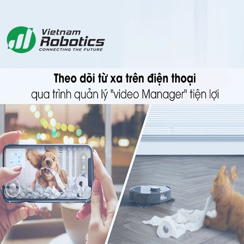 [Mã ELHA10 giảm 6% đơn 5TR] Robot hút bụi Ecovacs Deebot Ozmo T8 AIVI - Hàng chính hãng (Bản Quốc Tế)