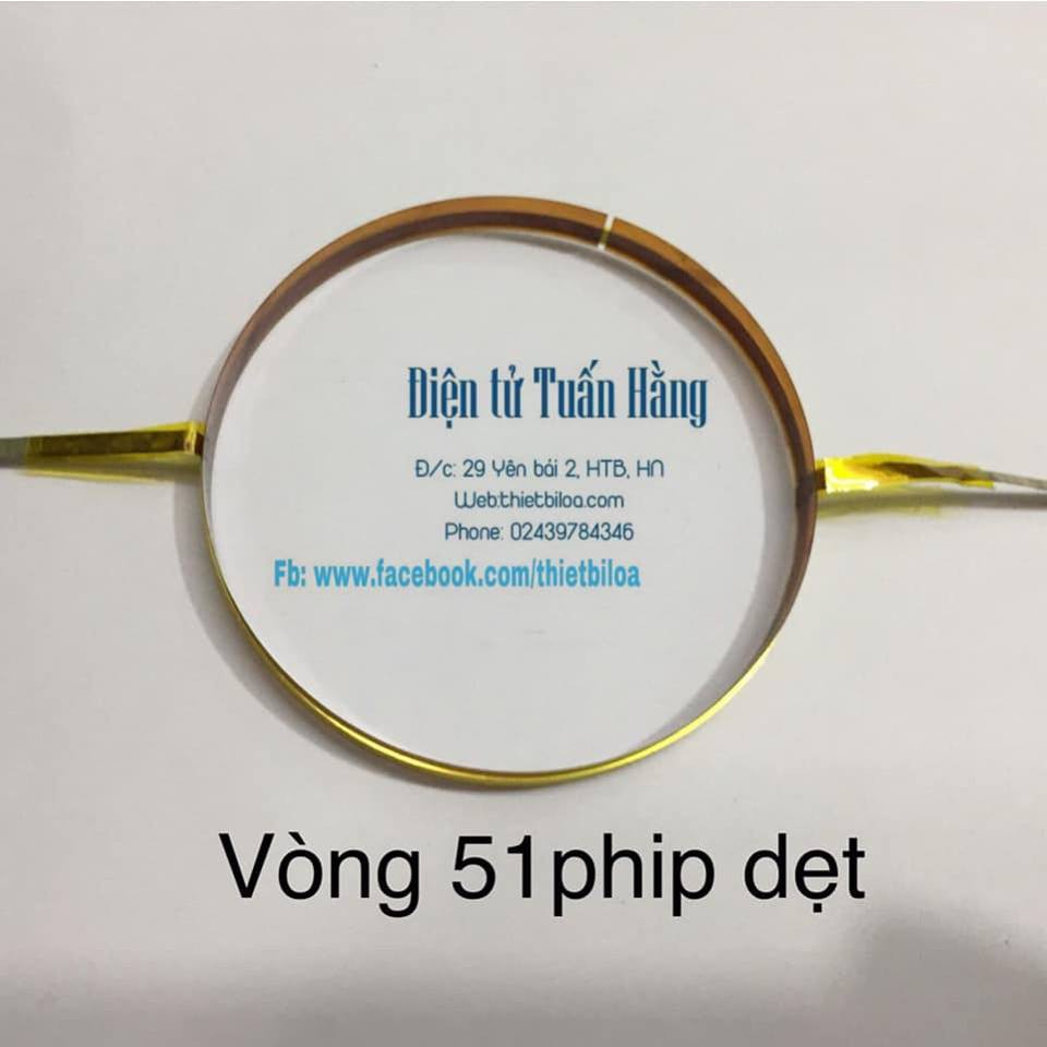 Vòng côn loa tép 51 dây dẹt .
