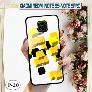 Ốp lưng kính Xiaomi Redmi Note 9S/ Note 9 Pro- hình 3D