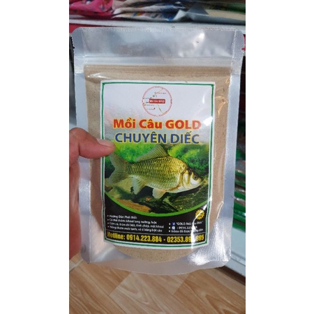 Mồi Câu cá chép - cá diếc Gold - tổng hợp số 1 (Thính Dụ cá)