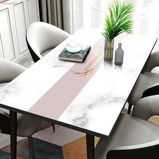 ♈Khăn trải bàn họa tiết đá hoa cương bằng pvc chống nước chống dầu chống bỏng dùng một lần