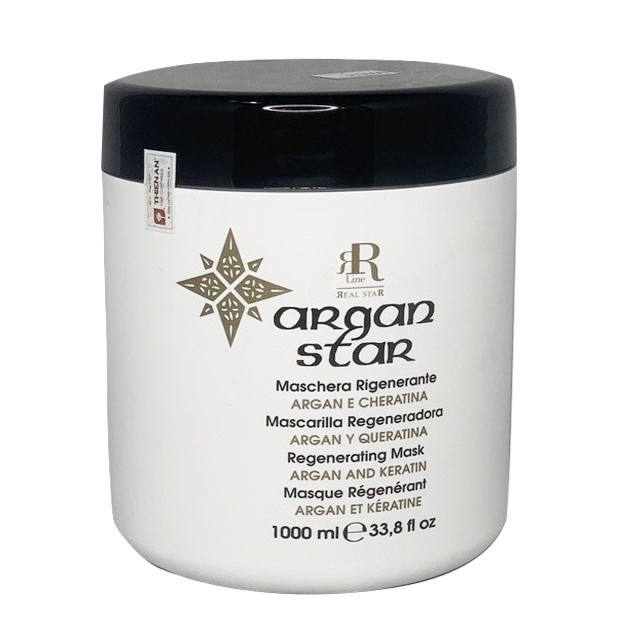 Dầu hấp dưỡng ẩm và tạo sự mềm mượt cho tóc RRline Argan Star Mask