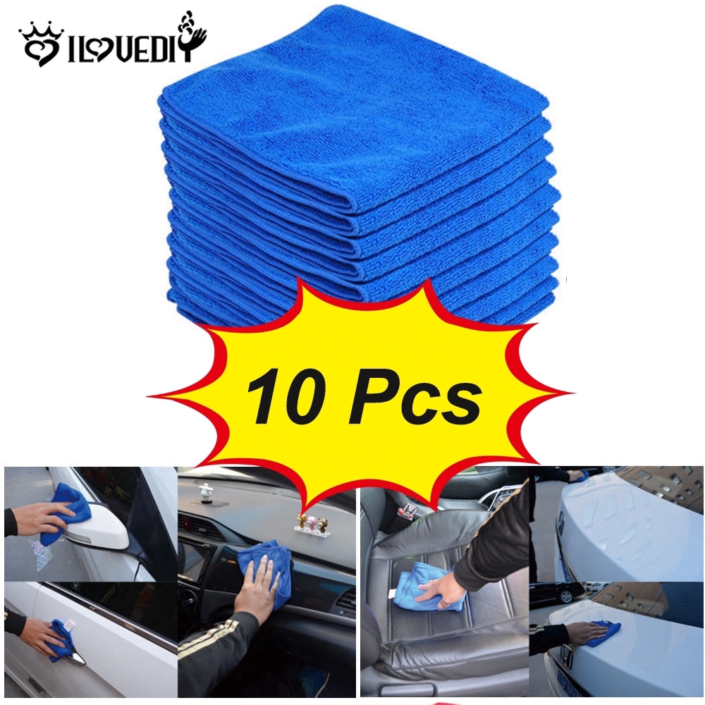 Bộ 10 khăn mềm vệ sinh đa năng kích thước 30cm x 30cm