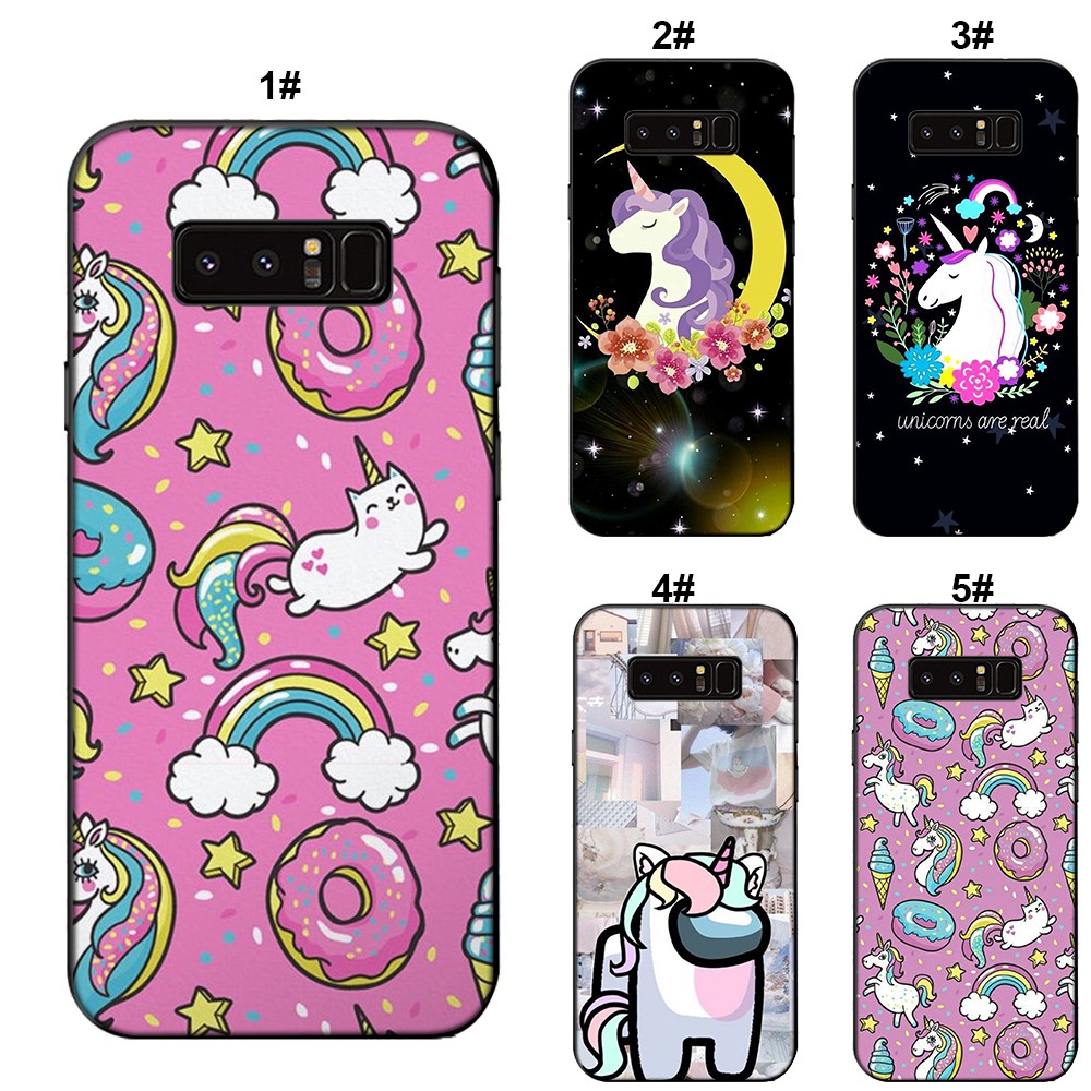 Ốp lưng điện thoại mềm dành cho Samsung Galaxy S10 S9 S8 Plus S6 S7 edge S8+ S9+ S10+ 130R hình Unicorn